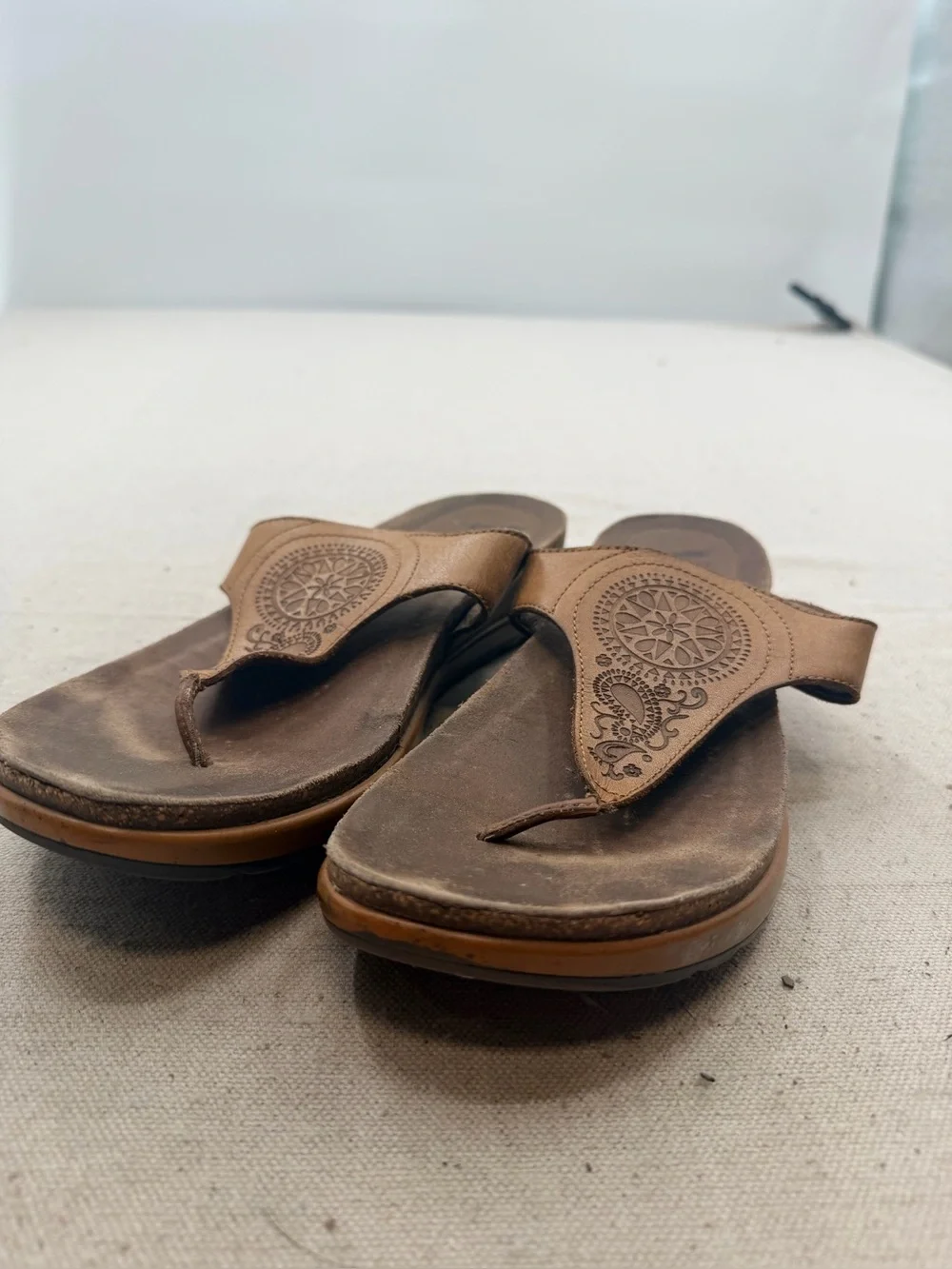 Dansko Brown Leather Women's Sandals Size 39